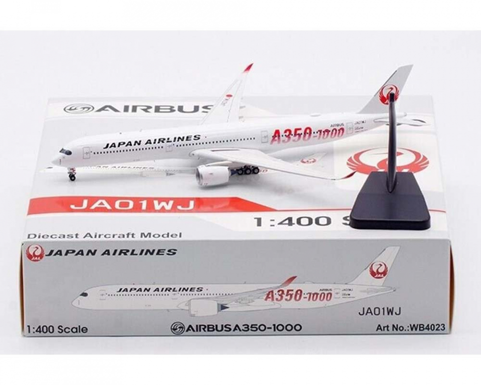 ScaleModelStore.com :: Aviation400 1:400 - WB4023 - Japan Airlines