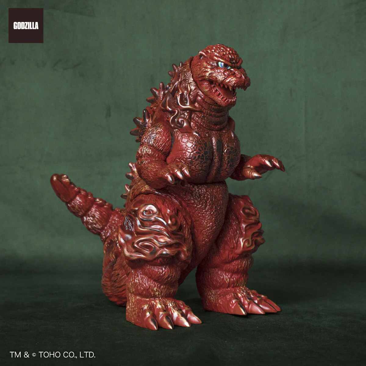 レア godzilla vinyl art burning collection GODZILLA VINYL ART