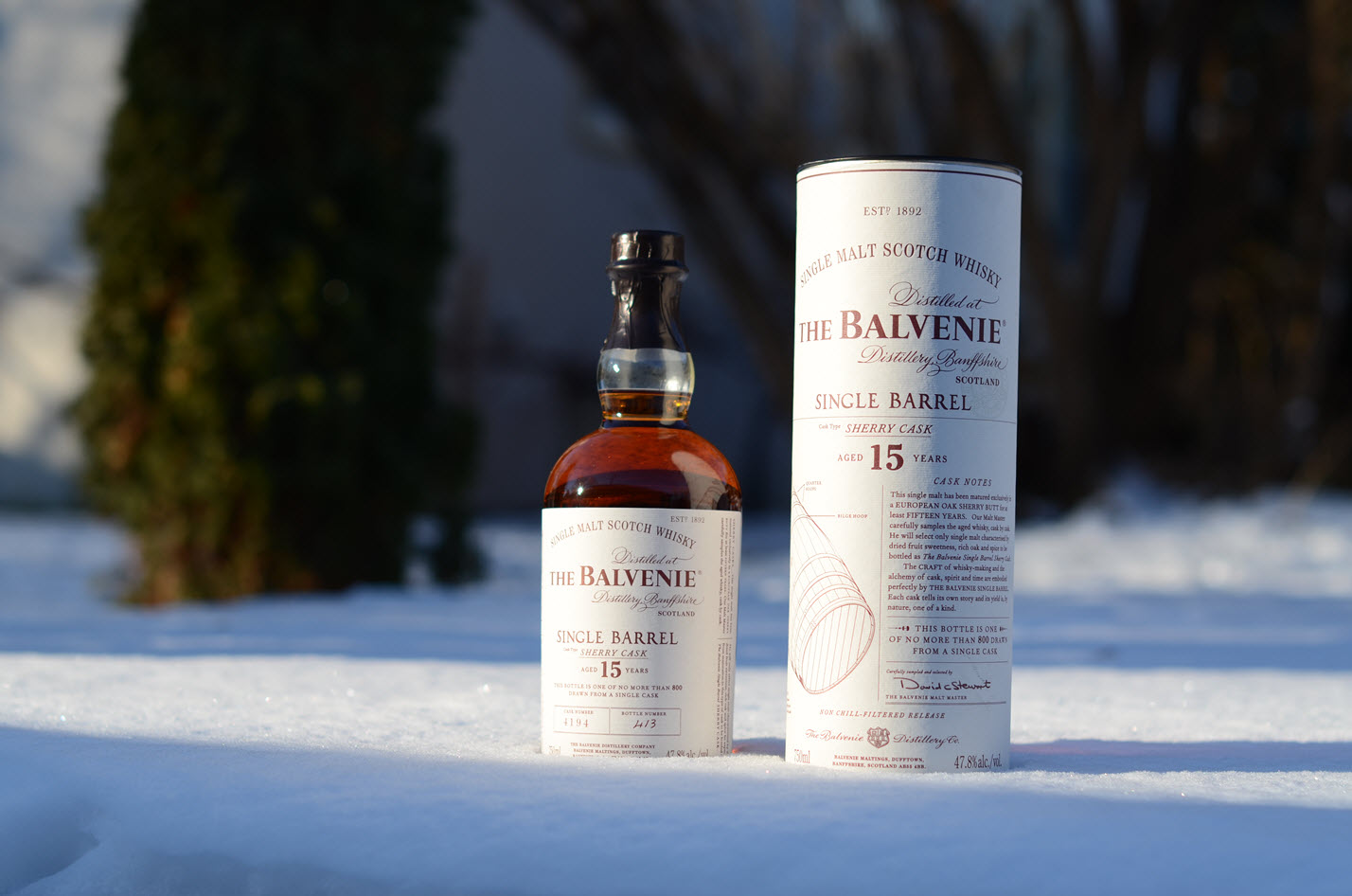 最安値)BALVENIE SINGLE BARRELバーボン熟成 15 大幅値下げ)BALVENIE