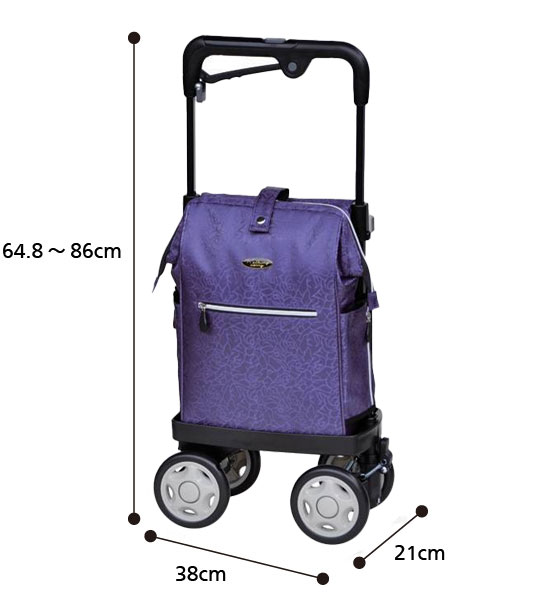 Amazon | 須恵廣工業 ウォーキングキャリーアイカートII(ツー)-F(小花