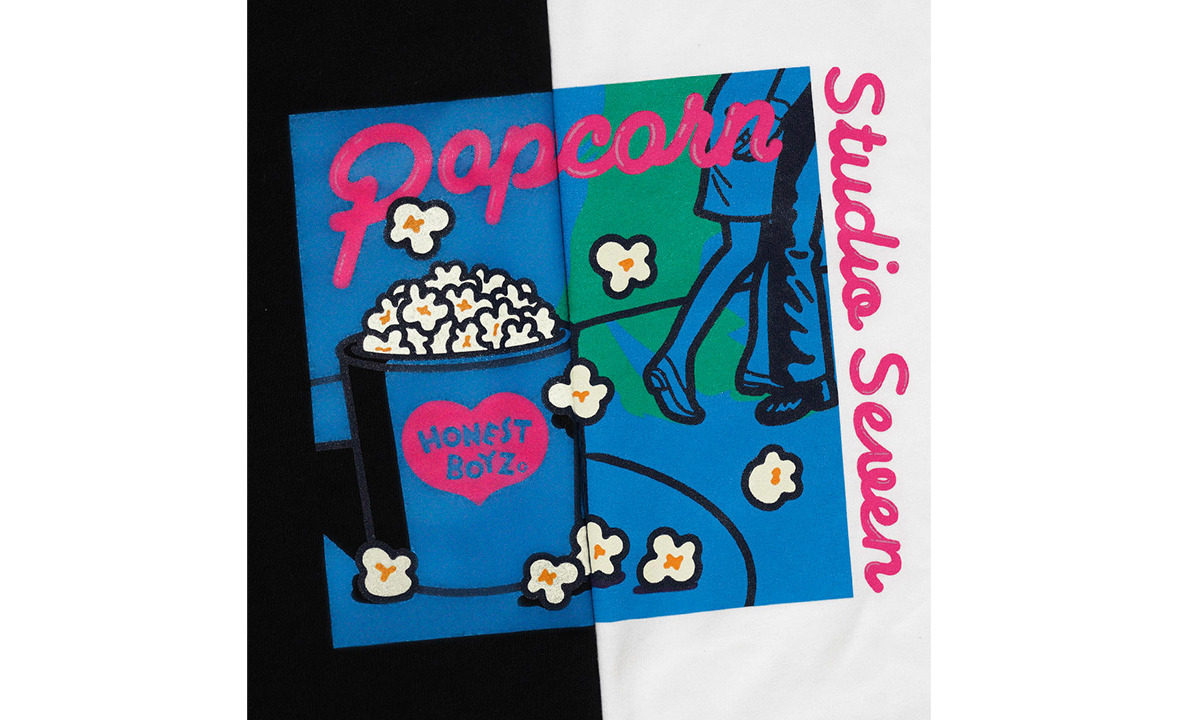 STUDIOSEVEN HBZ x SVN Popcorn Tee Mサイズ STUDIO SEVEN HBZ x SVN