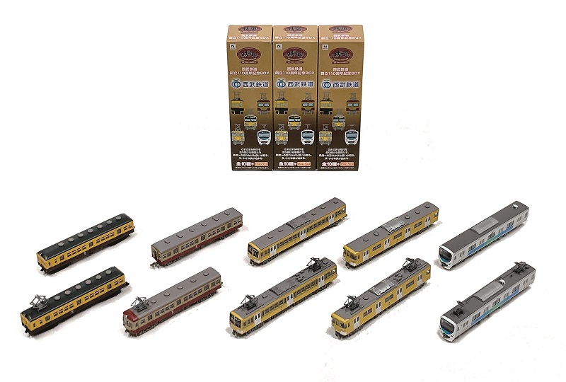 西武鉄道100周年企画 数量限定発売 鉄道模型 ジオコレ 鉄道