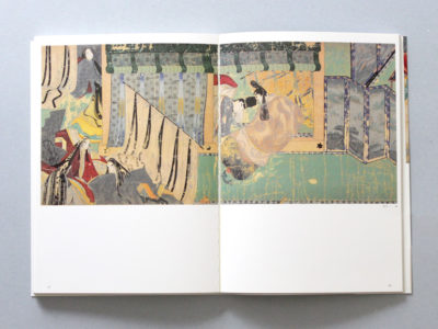 源氏物語絵巻 木版本 歴史資料 図版56枚揃 解説書 二重函 美品 MIZUNO