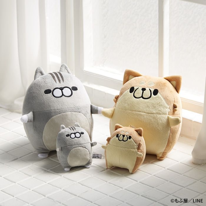 ボンレス犬とボンレス猫 福袋 ハッピーバック ぬいぐるみ 鏡餅