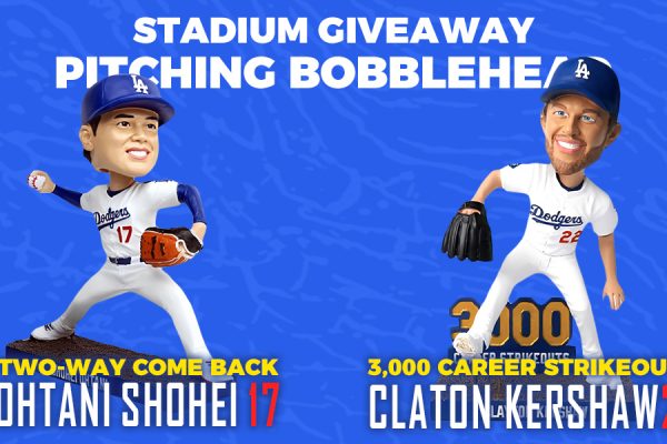 球場配布 デーブロバーツ ボブルヘッド ドジャース 優勝 おめでとう 2