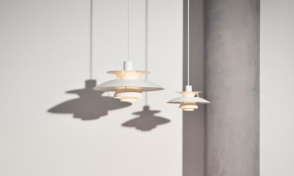 PH 5 ミニ モノクローム ペンダントライト / ホワイトLouis Poulsen