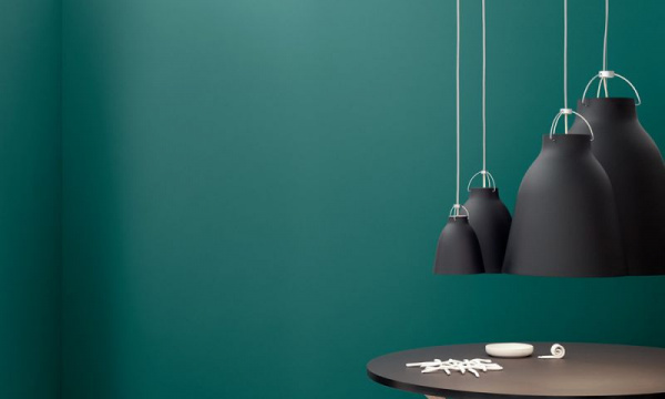 カラヴァッジオ マット ペンダントライト P1 / ブラックFRITZ HANSEN