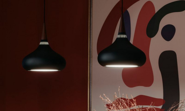 オリエント ペンダントライト P2 / ブラック×ローズウッドFRITZ HANSEN