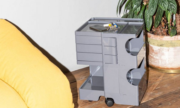 ボビーワゴン 2段3トレイ / トルネードグレーB-Line（ビーライン