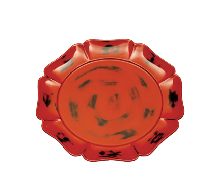 茶道具 水指（水差・みずさし） 平水指 安南トンボ 掻合塗割蓋 加藤五陶