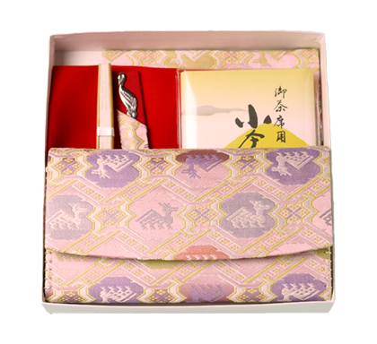 茶道具 水指（水差・みずさし） 捻梅水指 青磁 塗蓋付 加藤 藤山