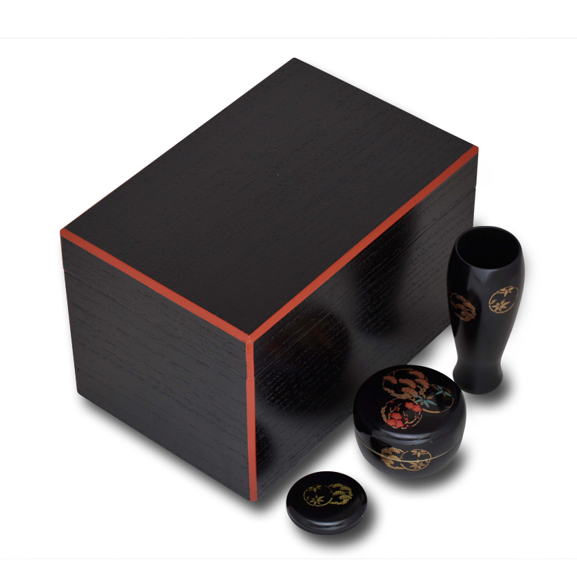 茶道具 京焼 平安 香泉造 色絵金彩 七宝文 茶碗 猗々斎極め