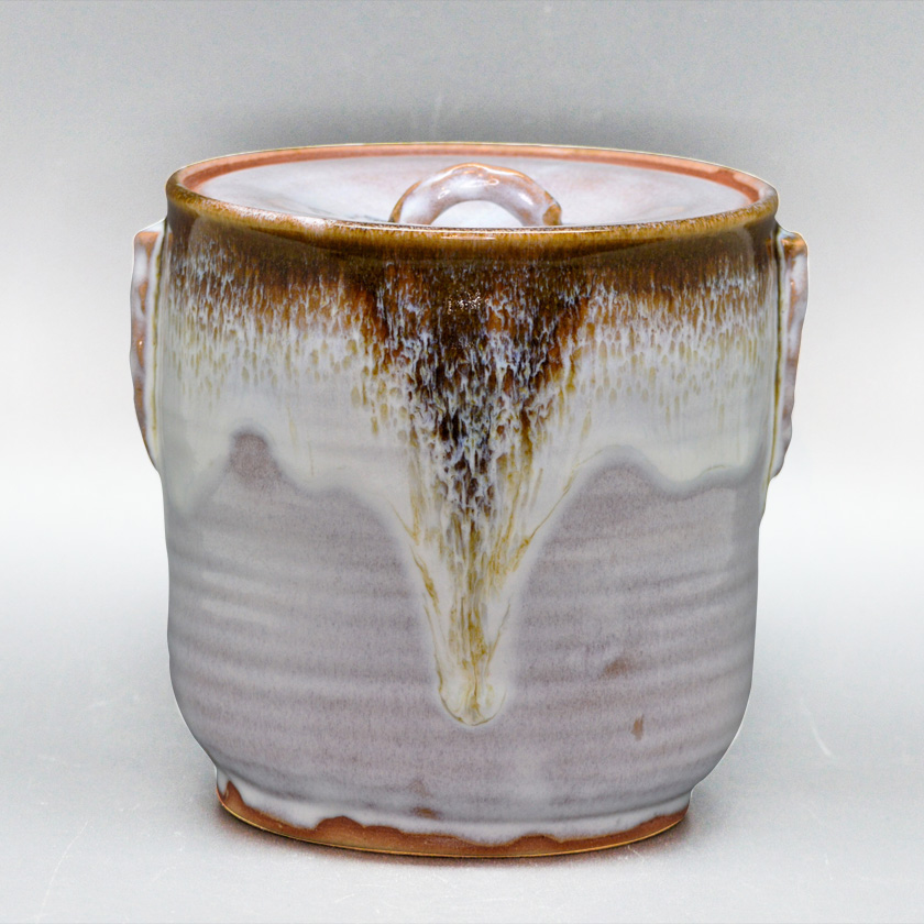 茶道具 水指（水差・みずさし） 水指 朝鮮唐津 耳付 中村 与平 | 千年