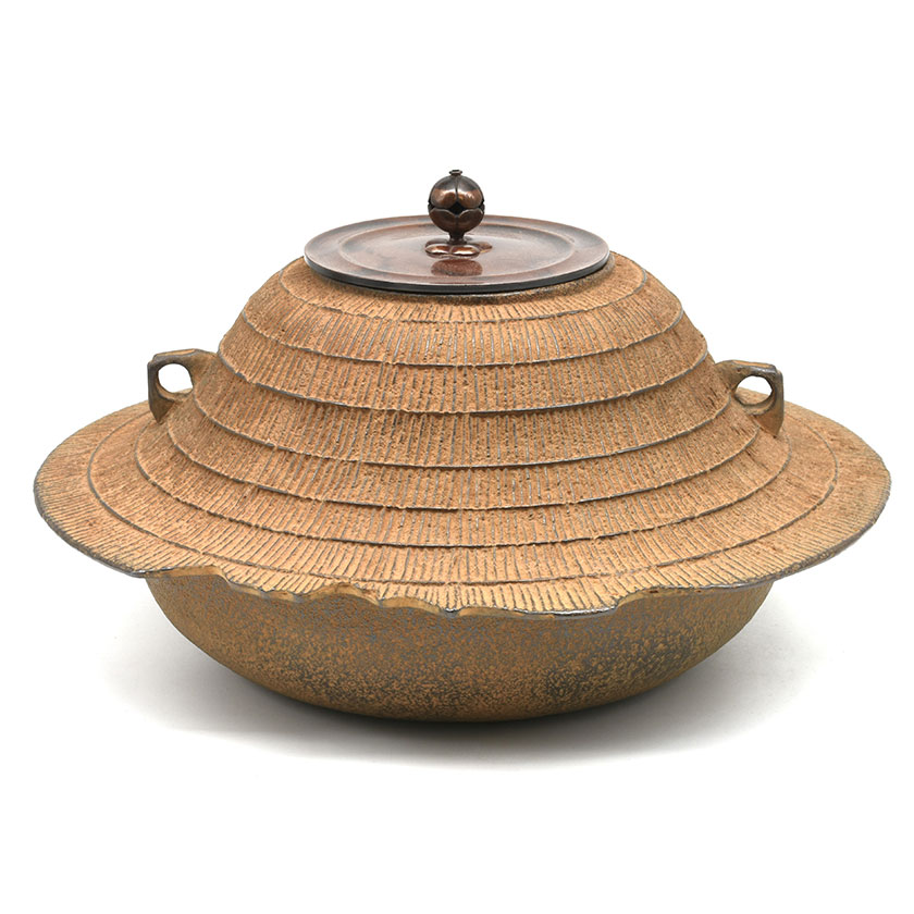 茶釜 茶道具 未使用品 未使用品 人間国宝 高橋敬典 阿弥陀堂釜 炉釜