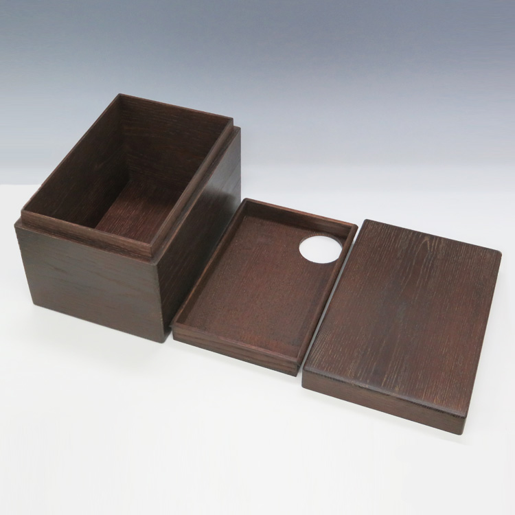 茶道具 利休茶箱 女桑