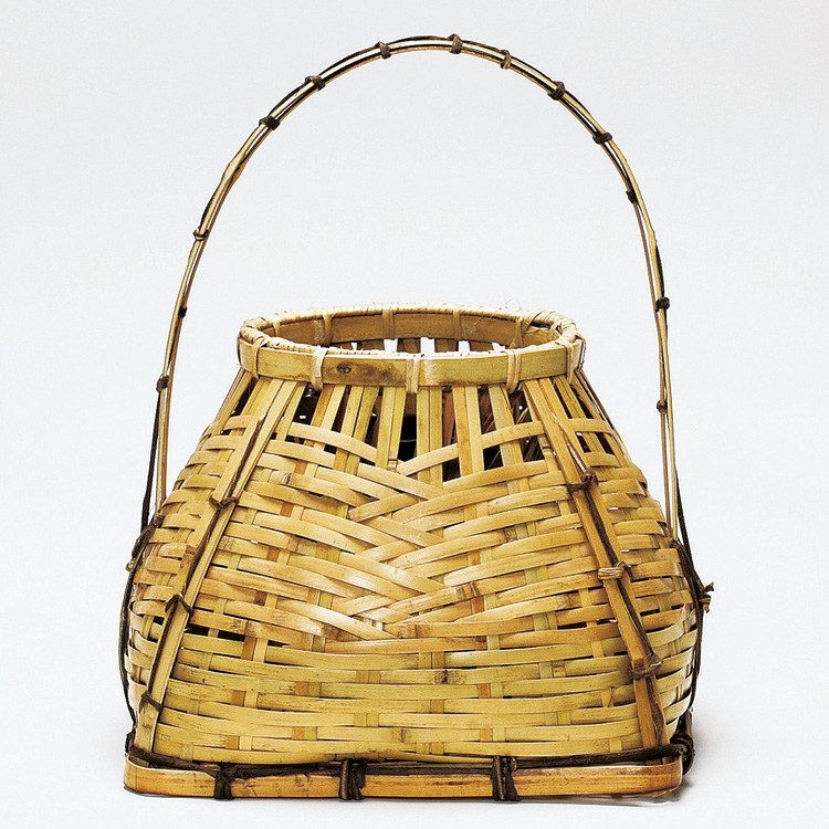 七条竹笠斎 宗全籠 花籠/共箱/茶道具 七条竹笠斎 宗全籠 花籠/共箱/茶道具