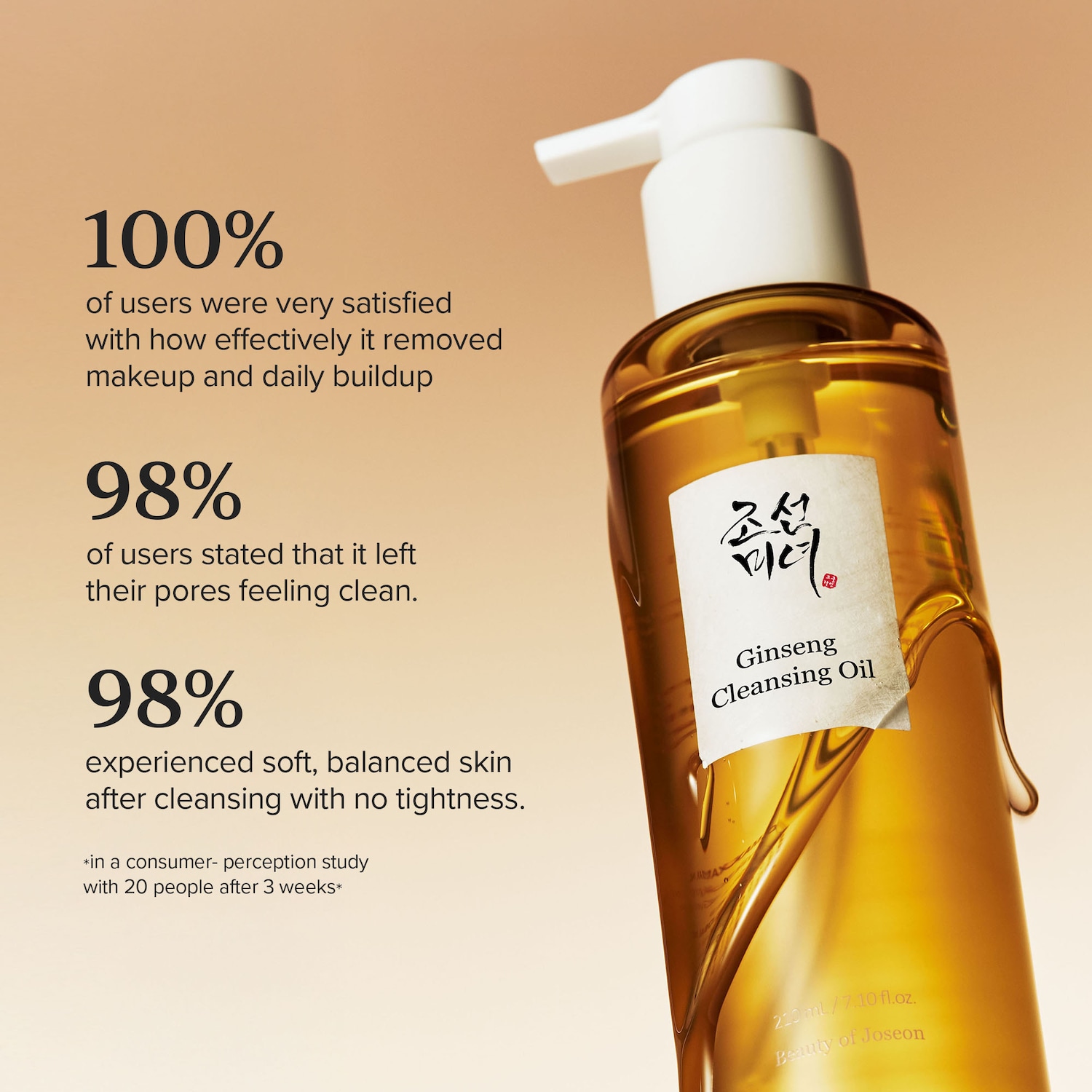 Ginseng Cleansing Oil for Gentle Daily Cleansing - Beauty of