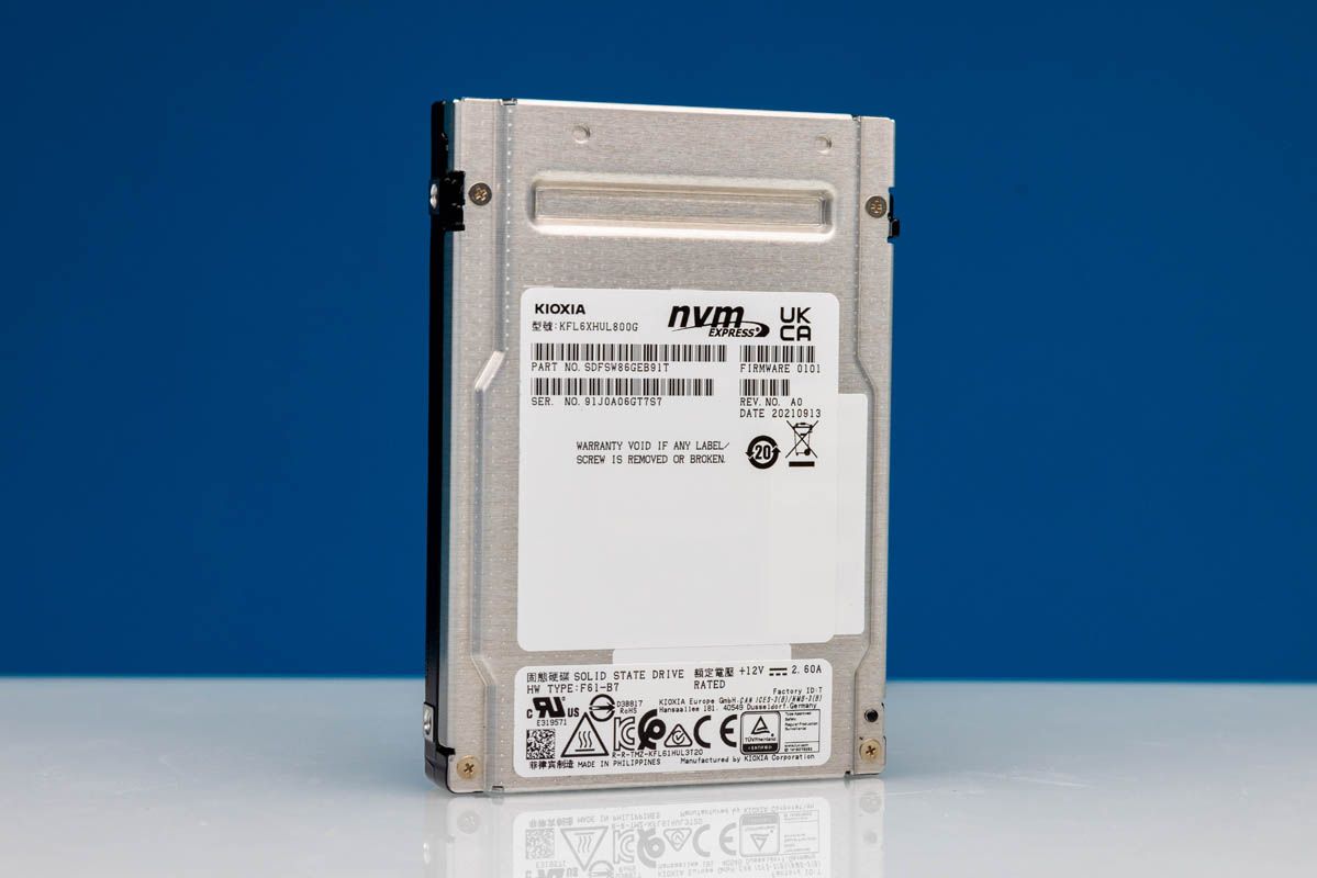 Kioxia FL6 800GB Write Intensive SSD Review - ServeTheHome