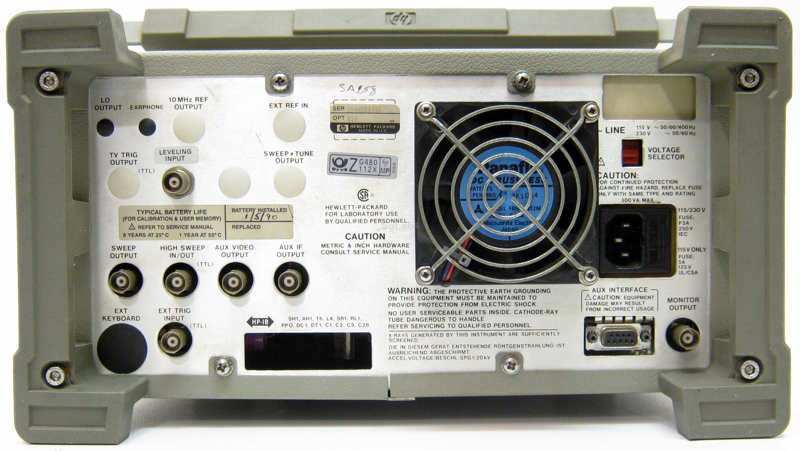 HP Agilent Keysight, 8590B