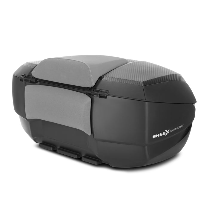 SHAD SH58X Expandable Top Case: Expandability in 3 Sizes | SHAD
