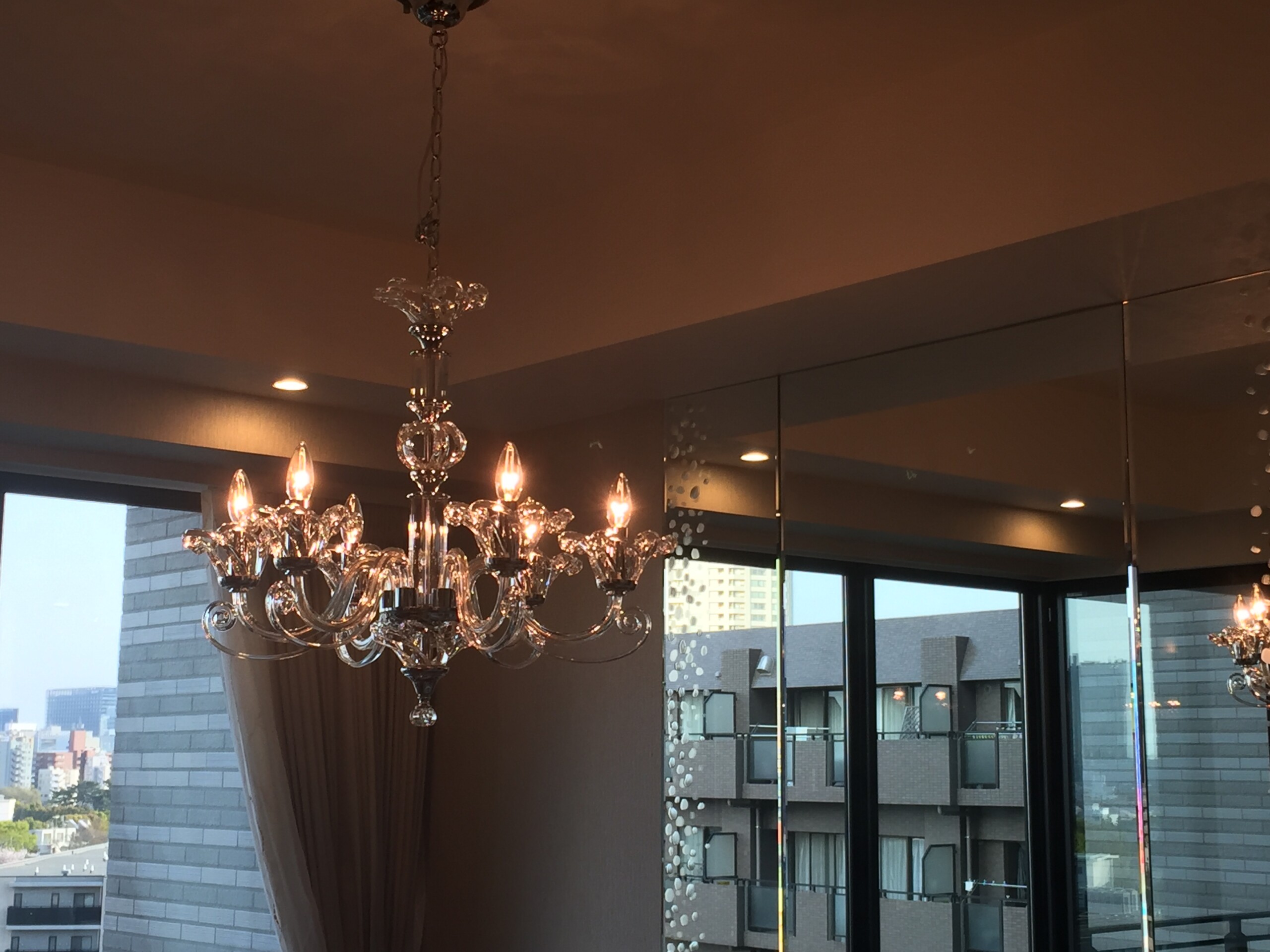 輸入照明 ART15240-6 スペイン製 ボヘミアンクリスタルシャンデリア