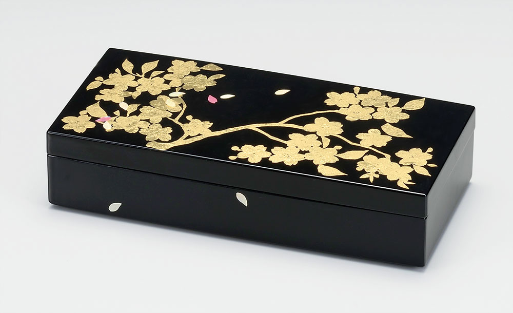 漆製茶器 金箔装飾 木箱付き 一兆 作 新品 姫 漆製茶器 金箔装飾 木箱