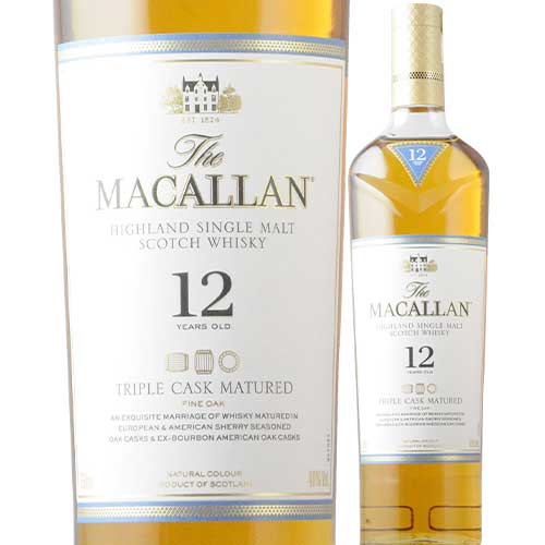 MACALLAN 12年 トリプルカスク ウイスキー 6本セット ザ マッカラン 12