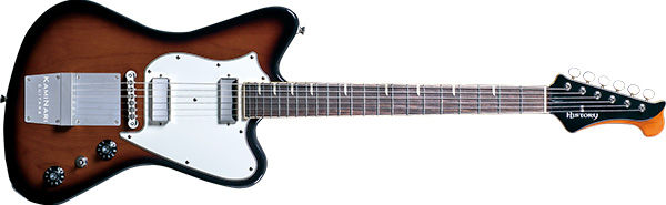 ライブパフォーマンスギター「KAMINARI×HISTORY KH-CYGNET」デビュー