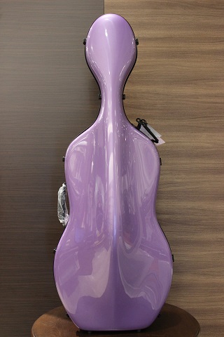 ヒューメビアンカ製 4/4バイオリンケース シルバー カーボン製