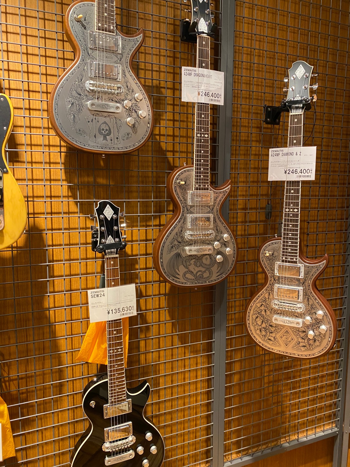 ZEAITIS（ゼマイティス)展示エレキギター！！｜島村楽器 市川コルトン