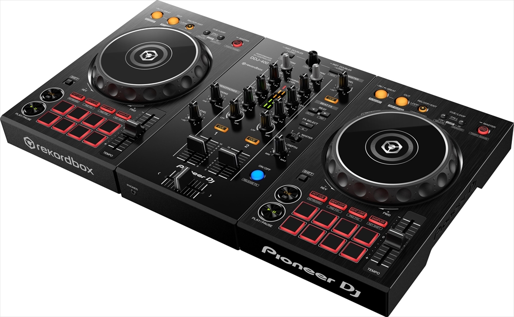 Pioneer DJ DDJ-400| rekordbox dj 専用2チャンネルDJコントローラー