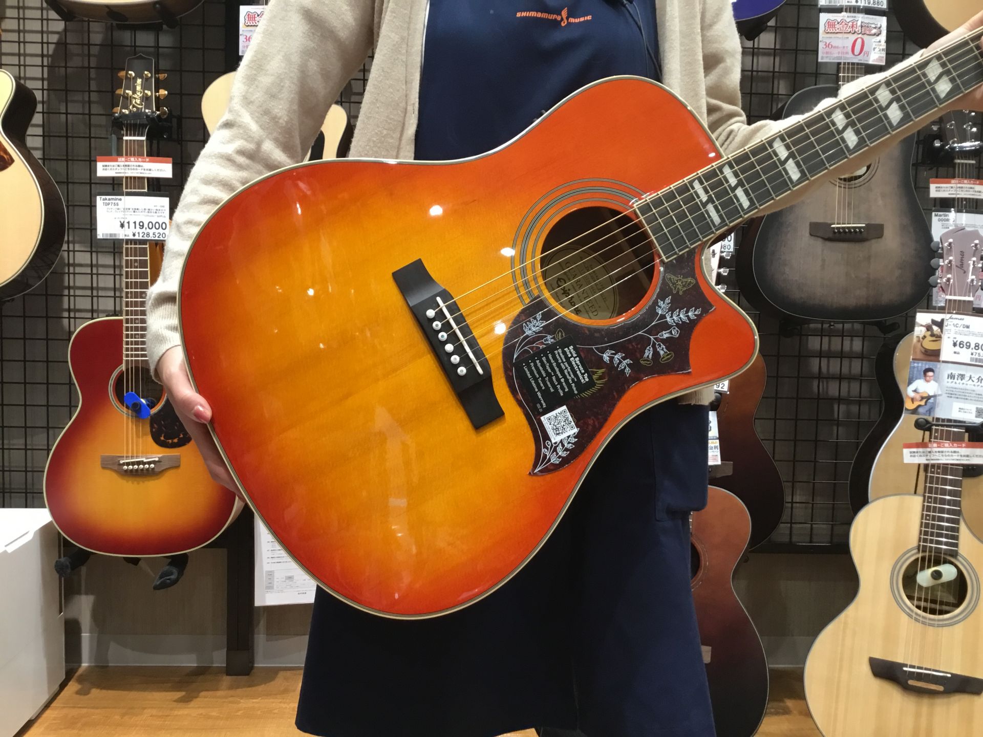 ギター入荷情報！Epiphone (エピフォン) Hummingbird PF PRO｜島村楽器