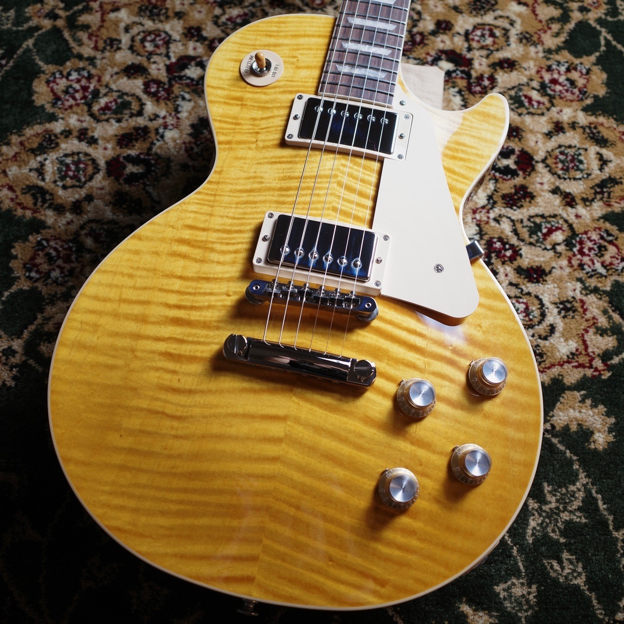 9/14入荷】Gibson LP Standard 60s Figured Honey Amber レスポール