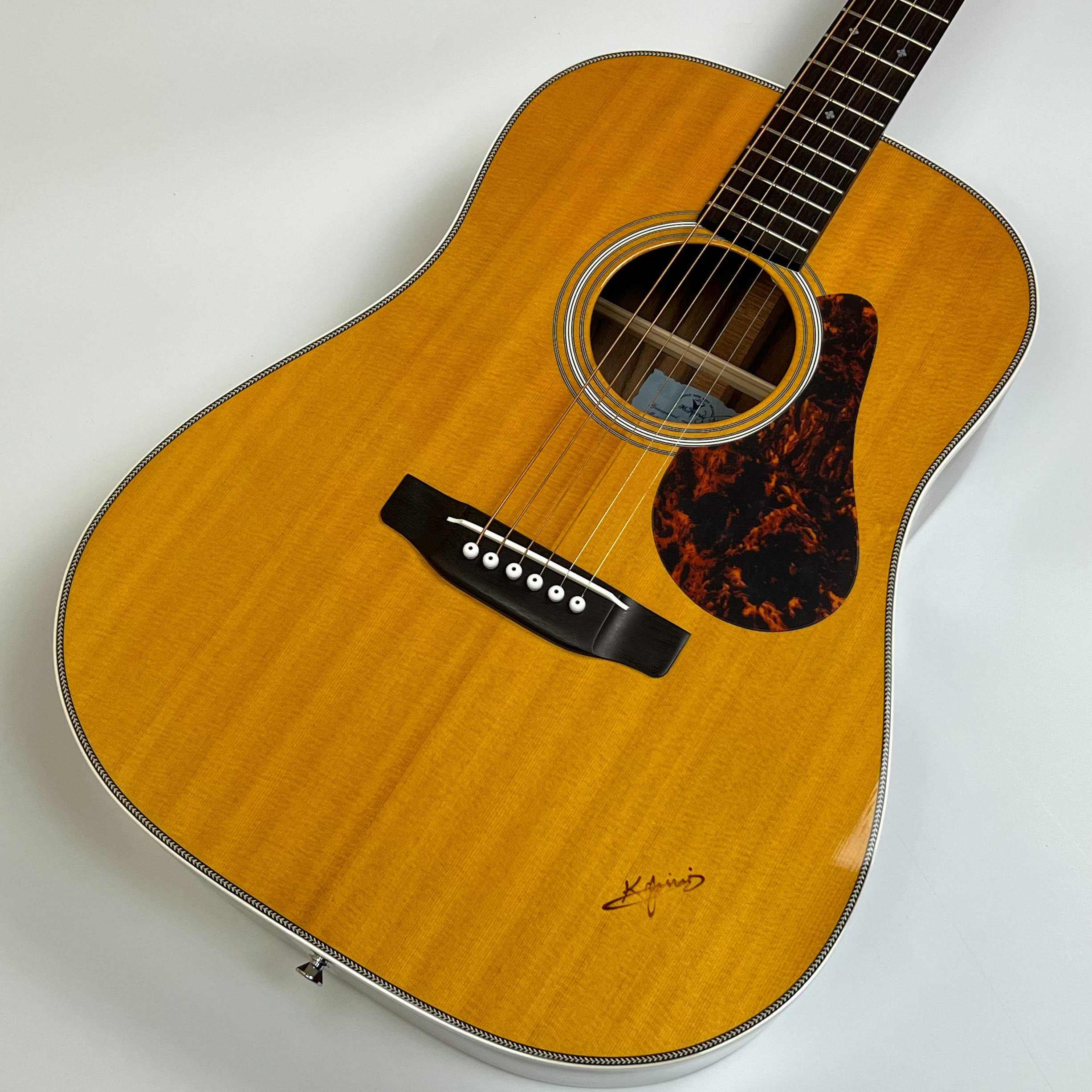 Ibanez AEJ7E-HS エレアコ ブリッジ補修ありますが良く鳴ります Ibanez