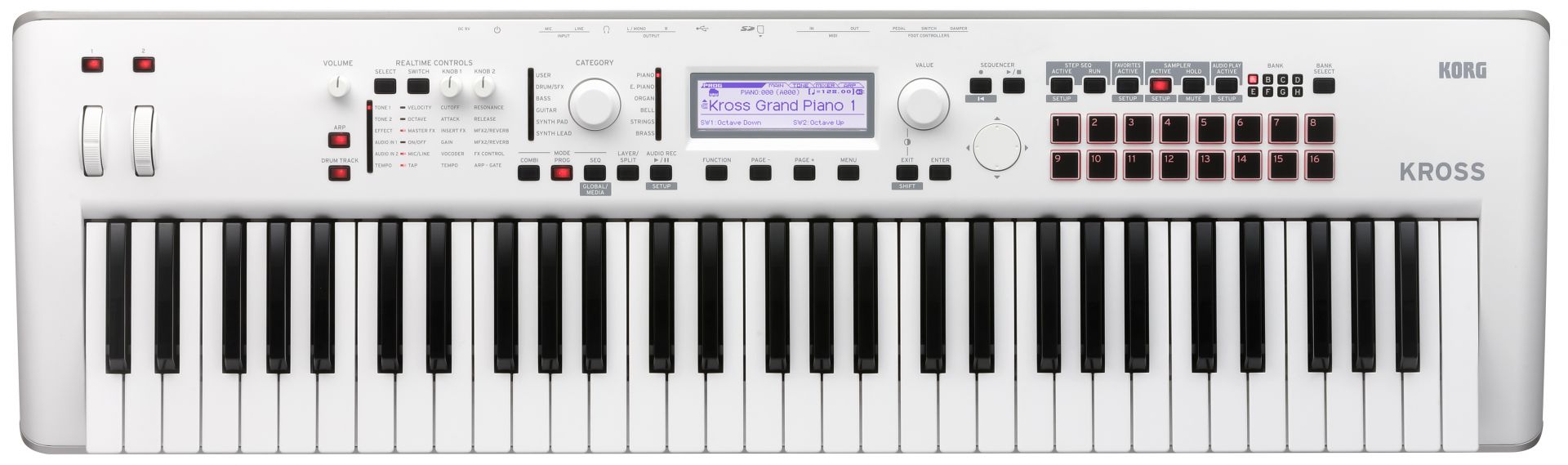 KORG SP-250 電子ピアノ 88鍵盤 本体 ホワイト KORG SP-250 WS