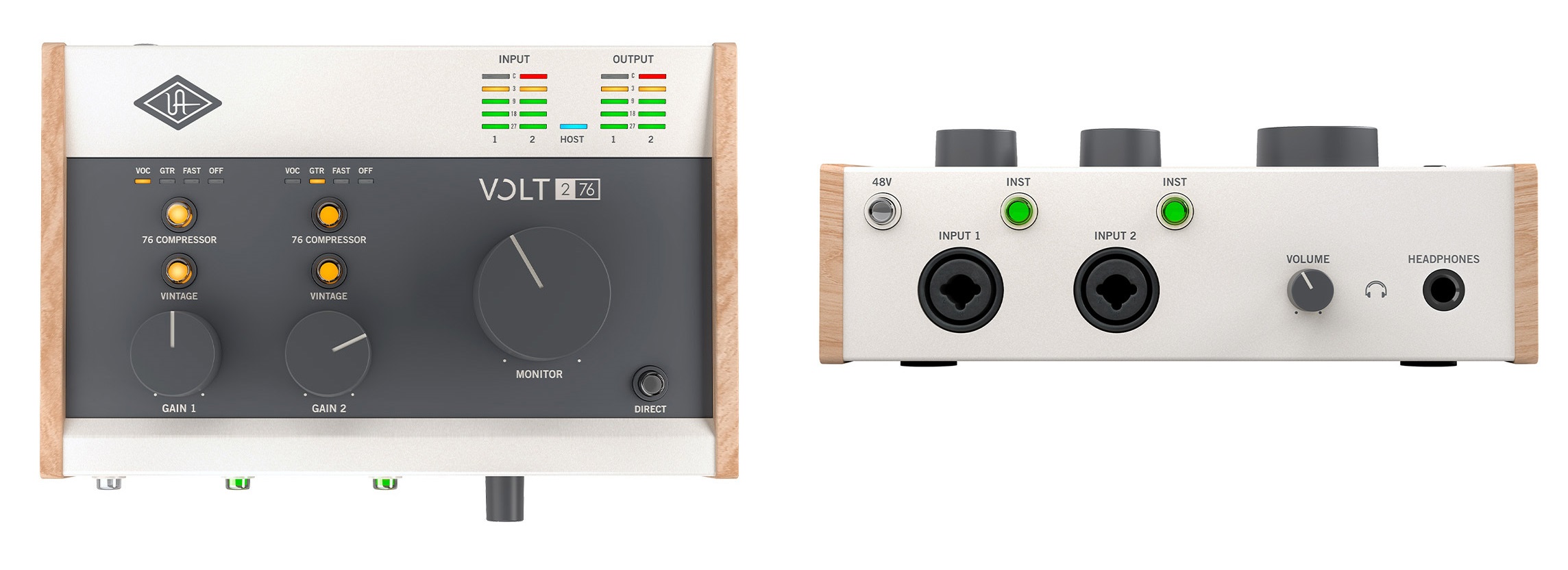 オーディオインターフェイス】UNIVERSAL AUDIO 「Volt 1」「Volt 276