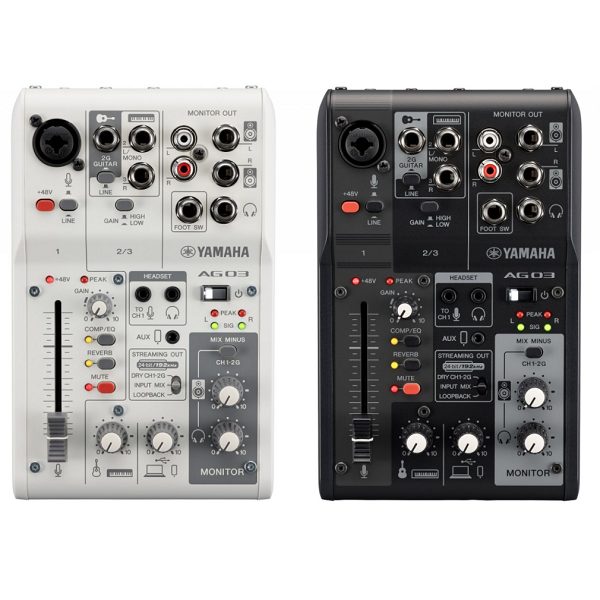 店頭入荷！】YAMAHA /AG03MK2・AG06MK2についてご紹介♪｜島村楽器