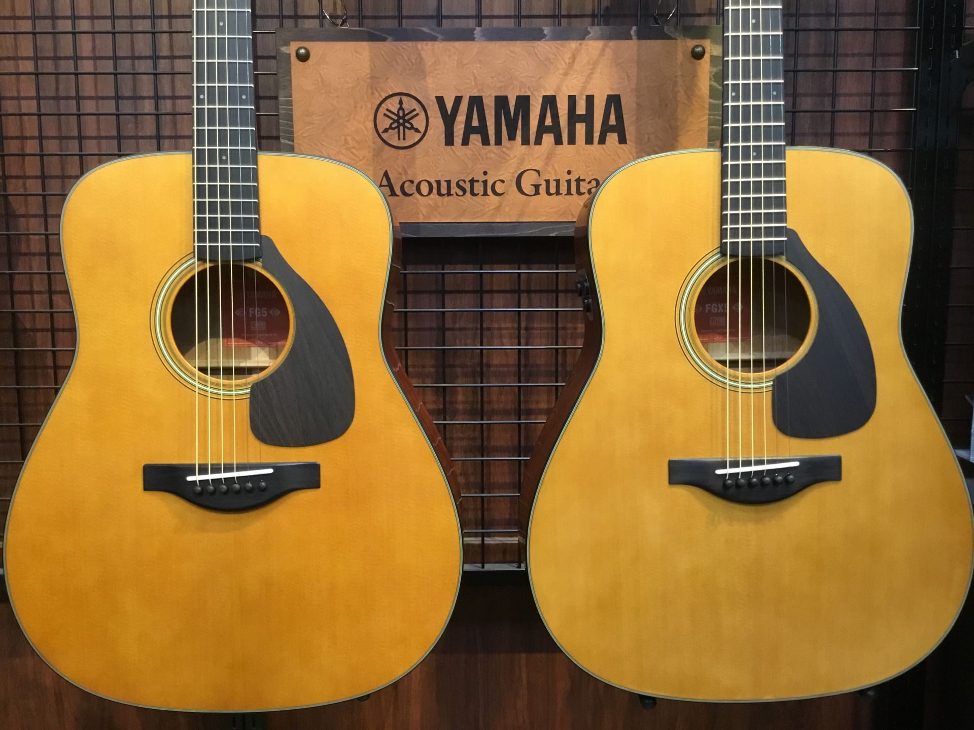 期間限定展示！】YAMAHAの原点、赤ラベルの進化版！FG5&FGX5 入荷