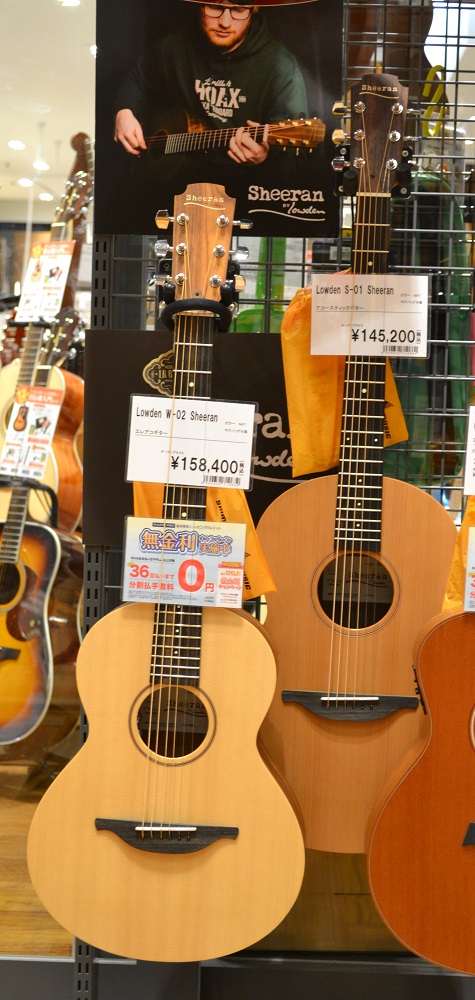 アコースティックギター】シーランByローデン製ギター2本入荷しました