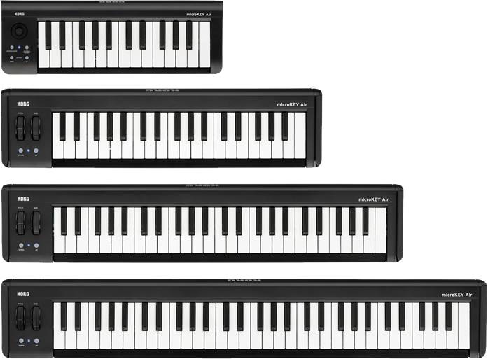 DTM】ワイヤレスでモバイル環境に最適！「KORG microKEY Air」のご紹介