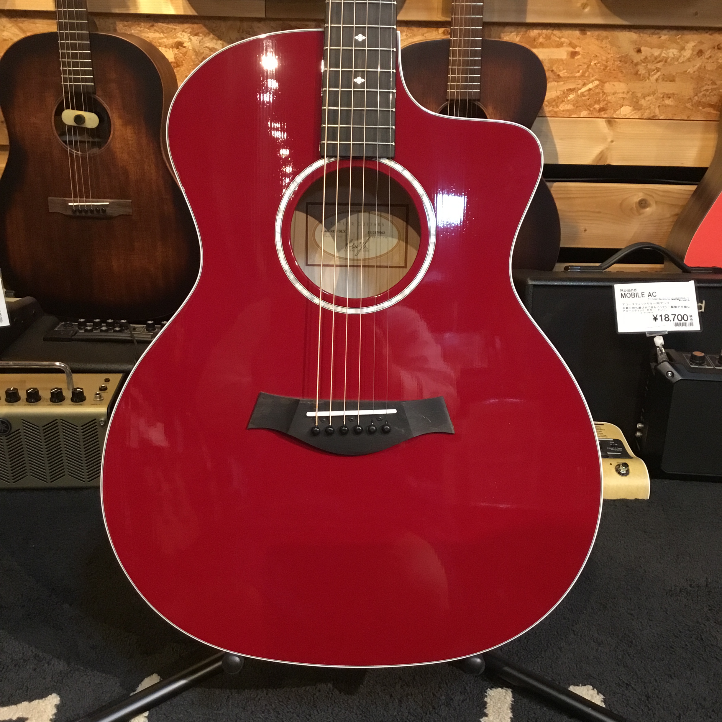 アコースティックギター】Taylor 214ce DLX RED｜島村楽器 アミュ