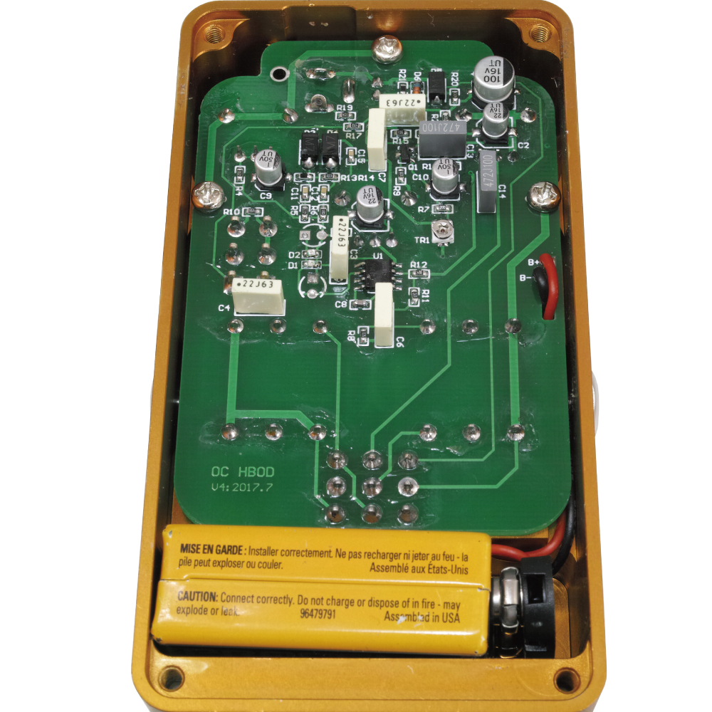 ONE CONTROLの最高傑作ペダル『Honey Bee Overdrive』が入荷しました