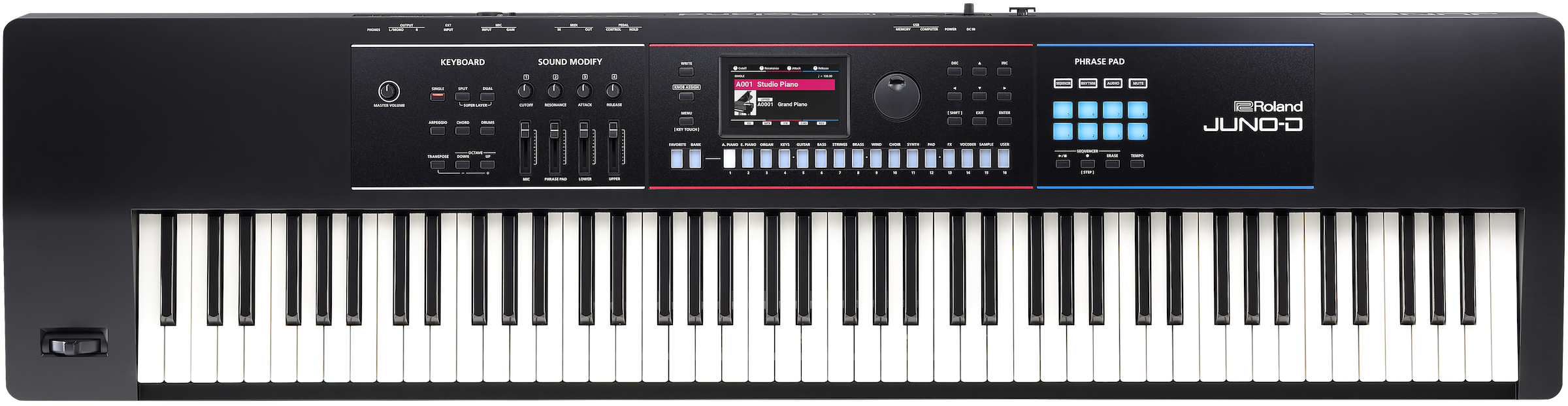 Roland 新生JUNO-D登場！20年以上愛される定番シンセサイザーの