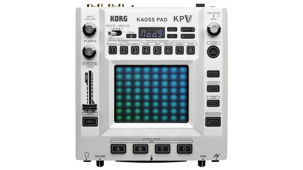 新製品】伝説のタッチパッド・エフェクターが進化！KORG『KAOSS PAD V