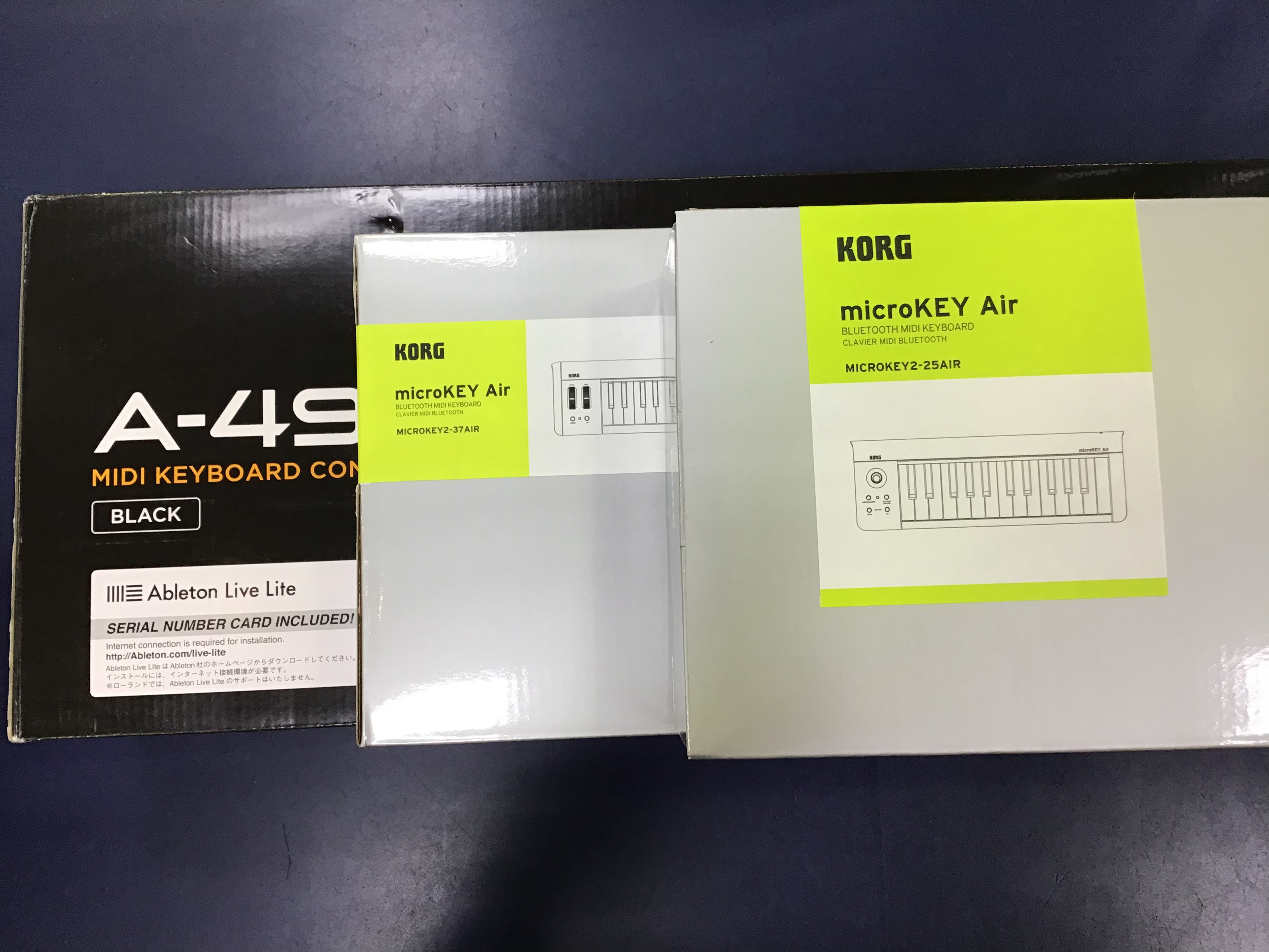 DAW / DTM】お待たせしました！25鍵,37鍵,49鍵のMIDIキーボード各種再