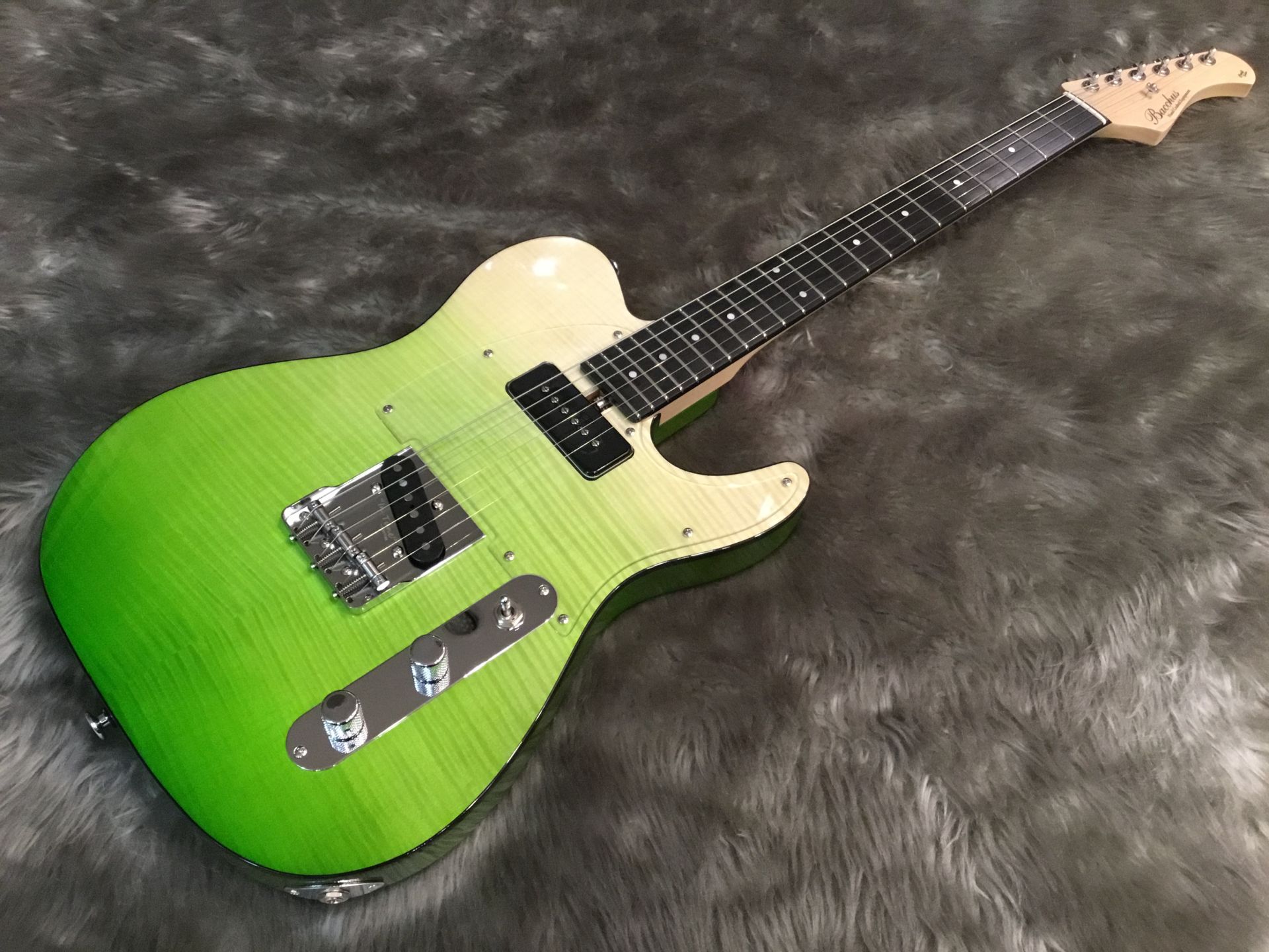 Bacchus / トロピカルなグラデーションカラーのギター、ベースが入荷