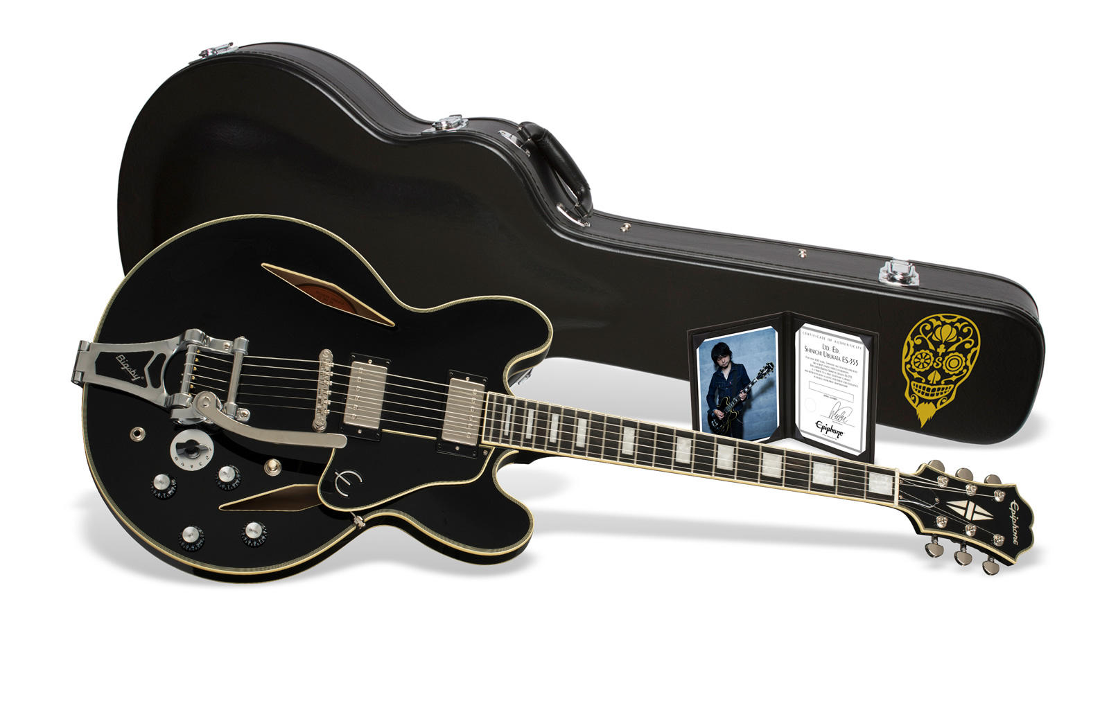 ご予約受付中】Epiphone Ltd Ed Shinichi Ubukata ES-355 Custom
