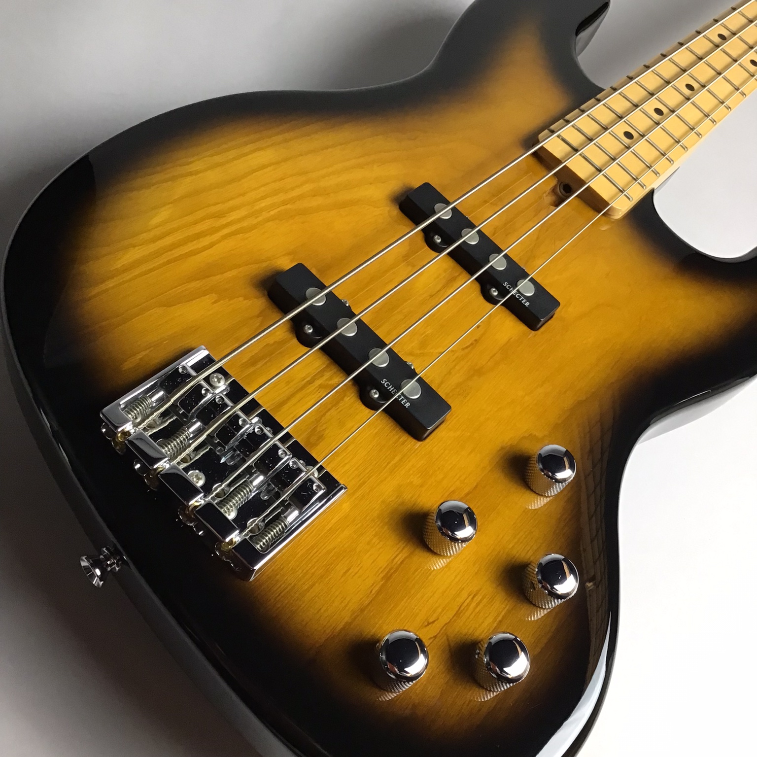 中古ベース入荷速報！】SCHECTER CB-1-STD (Tobacco Brown Sunburst