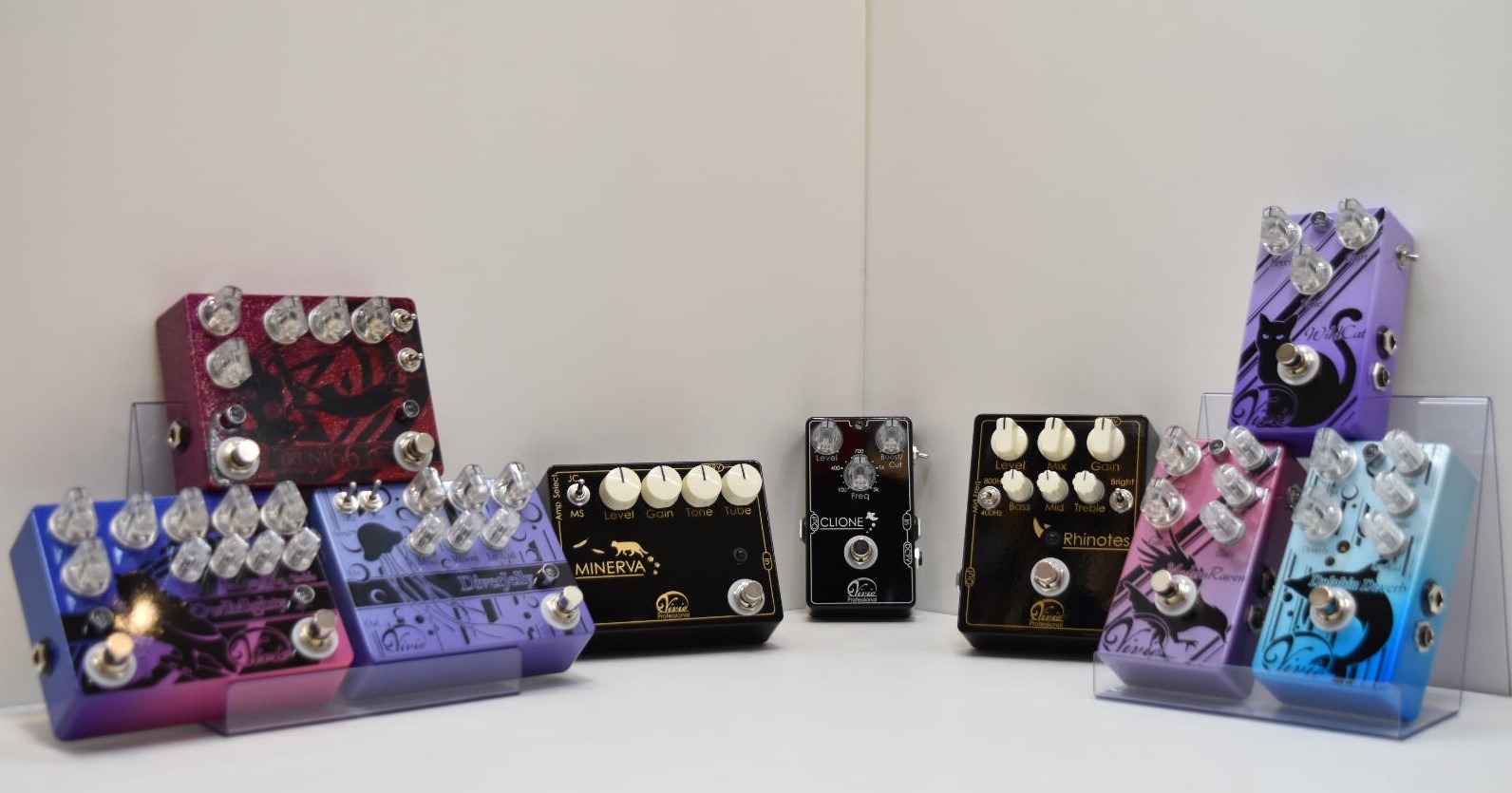 新進気鋭のエフェクターメーカー「Vivie」各種入荷致しました！｜島村