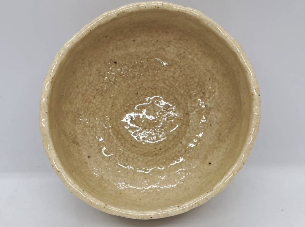 江戸後期の尼僧 大田垣蓮月 自詠和歌彫 抹茶碗 | 新栄堂